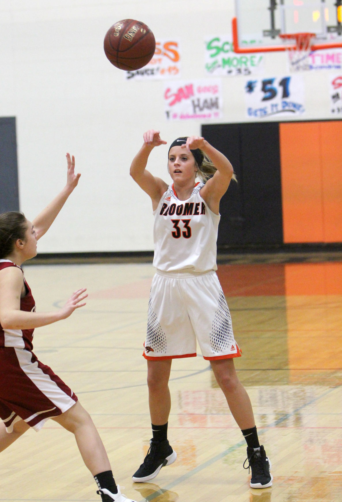Spooner at Bloomer girls basketball 12-11-18